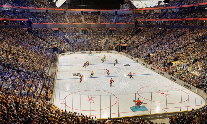 Bridgestone Arena - Section Table 4 Seat View