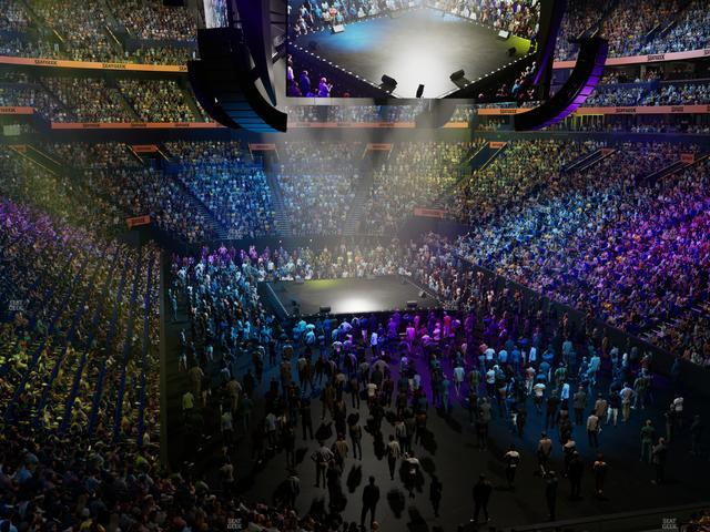 Bridgestone Arena - Section Table 5 Seat View