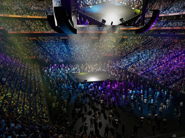 Bridgestone Arena - Section Table 6 Seat View