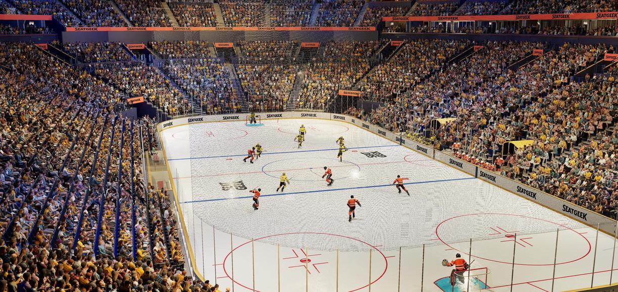 Bridgestone Arena - Section Table 6 Seat View