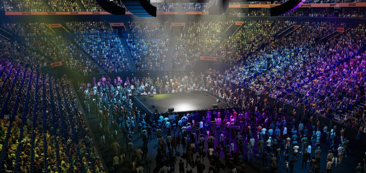 Bridgestone Arena - Section Table 7 Seat View