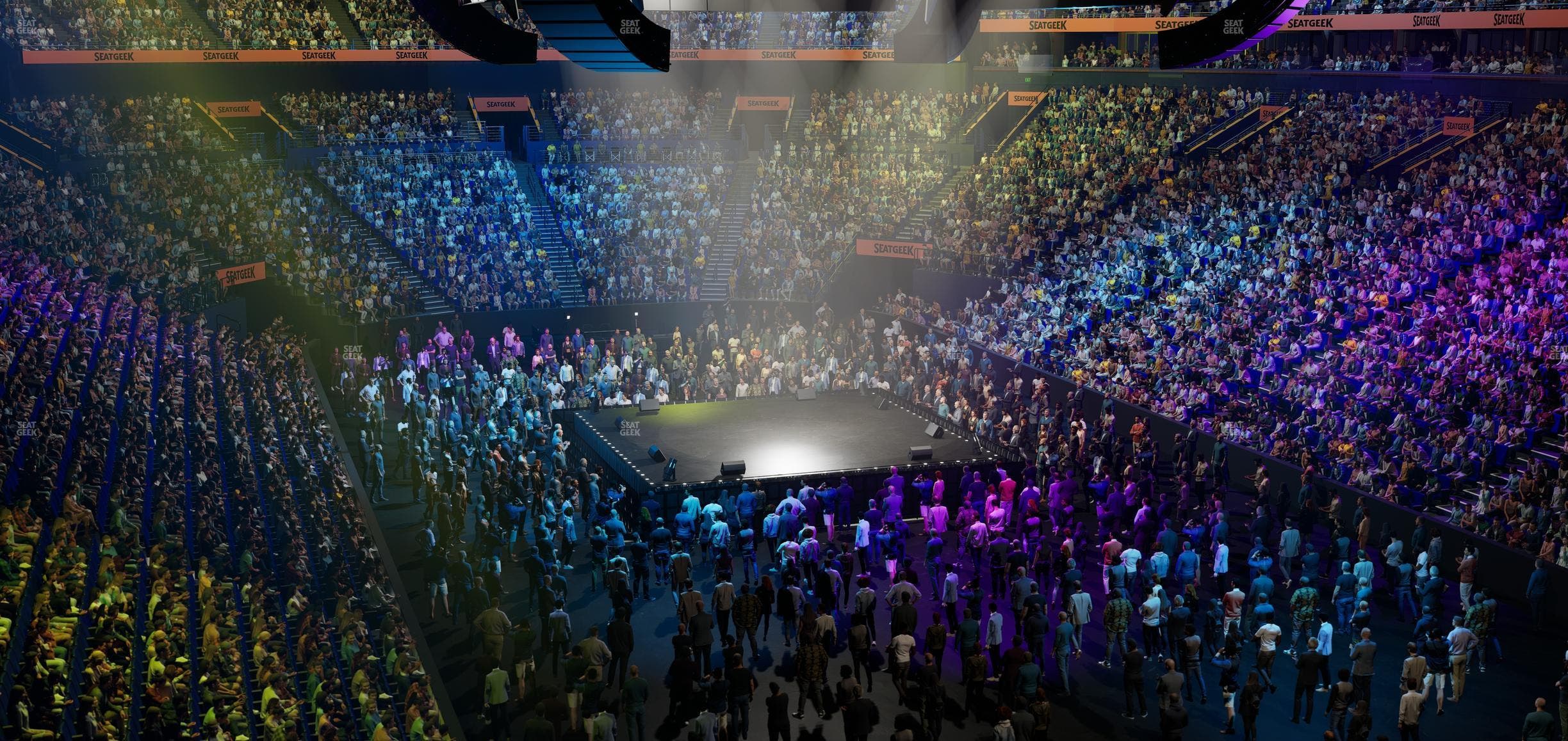 Bridgestone Arena - Section Table 7 Seat View