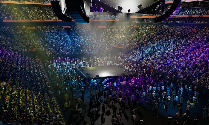 Bridgestone Arena - Section Table 7 Seat View