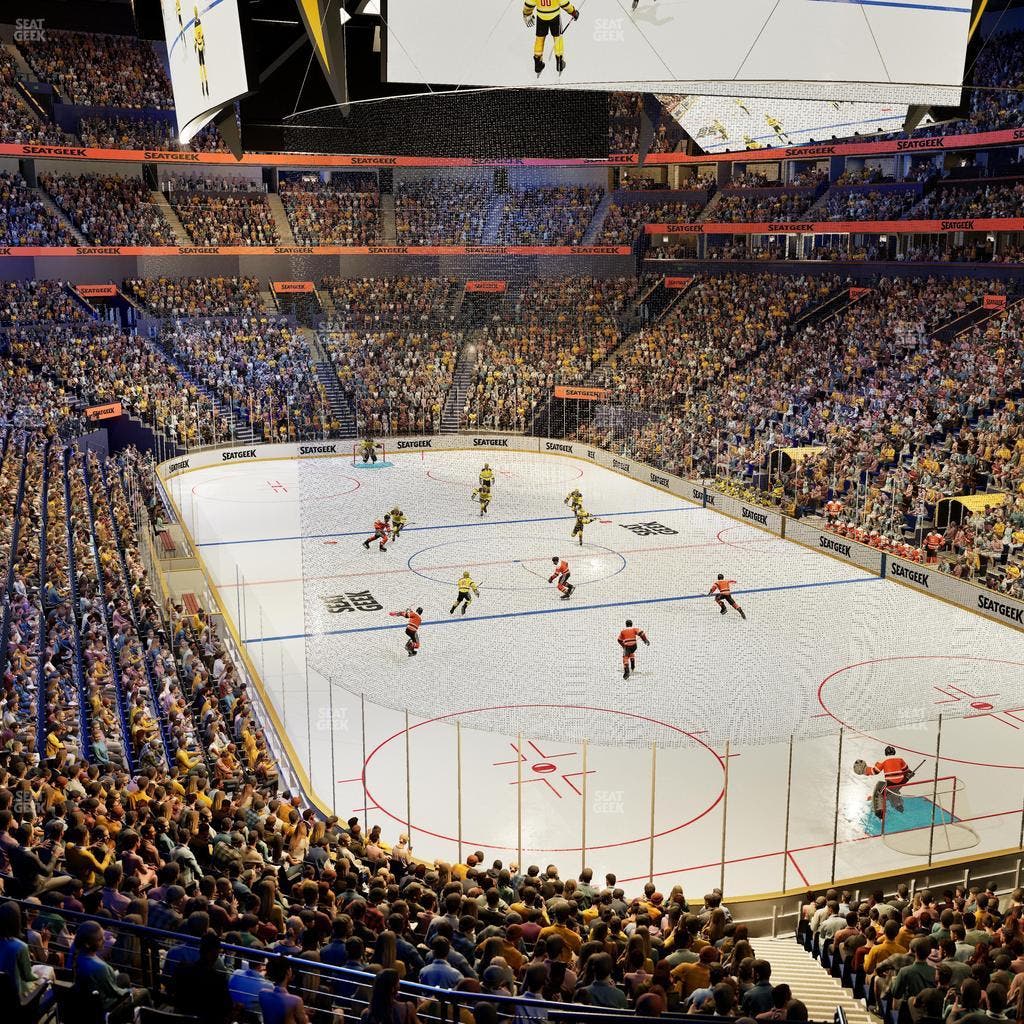Bridgestone Arena - Section Table 7 Seat View