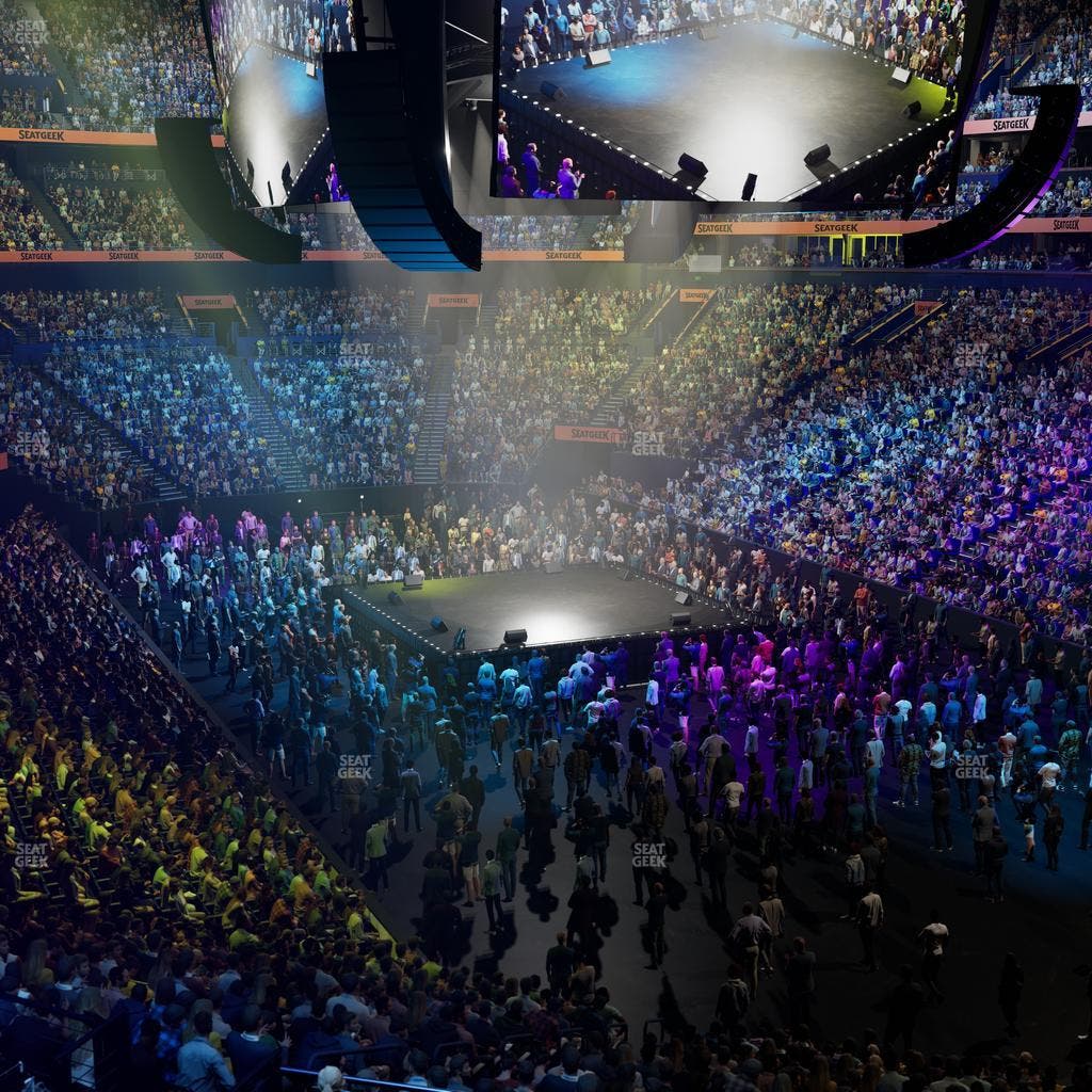 Bridgestone Arena - Section Table 8 Seat View