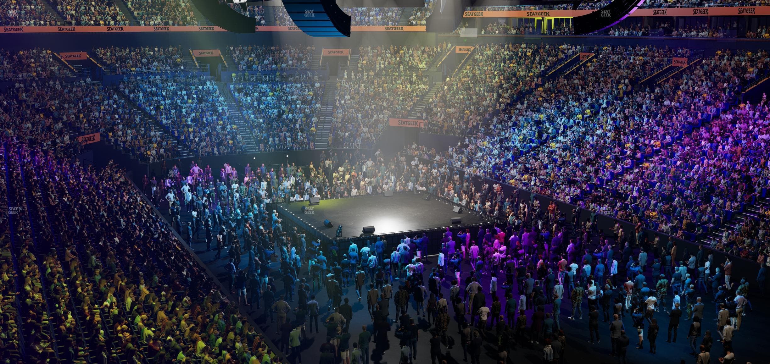 Bridgestone Arena - Section Table 8 Seat View