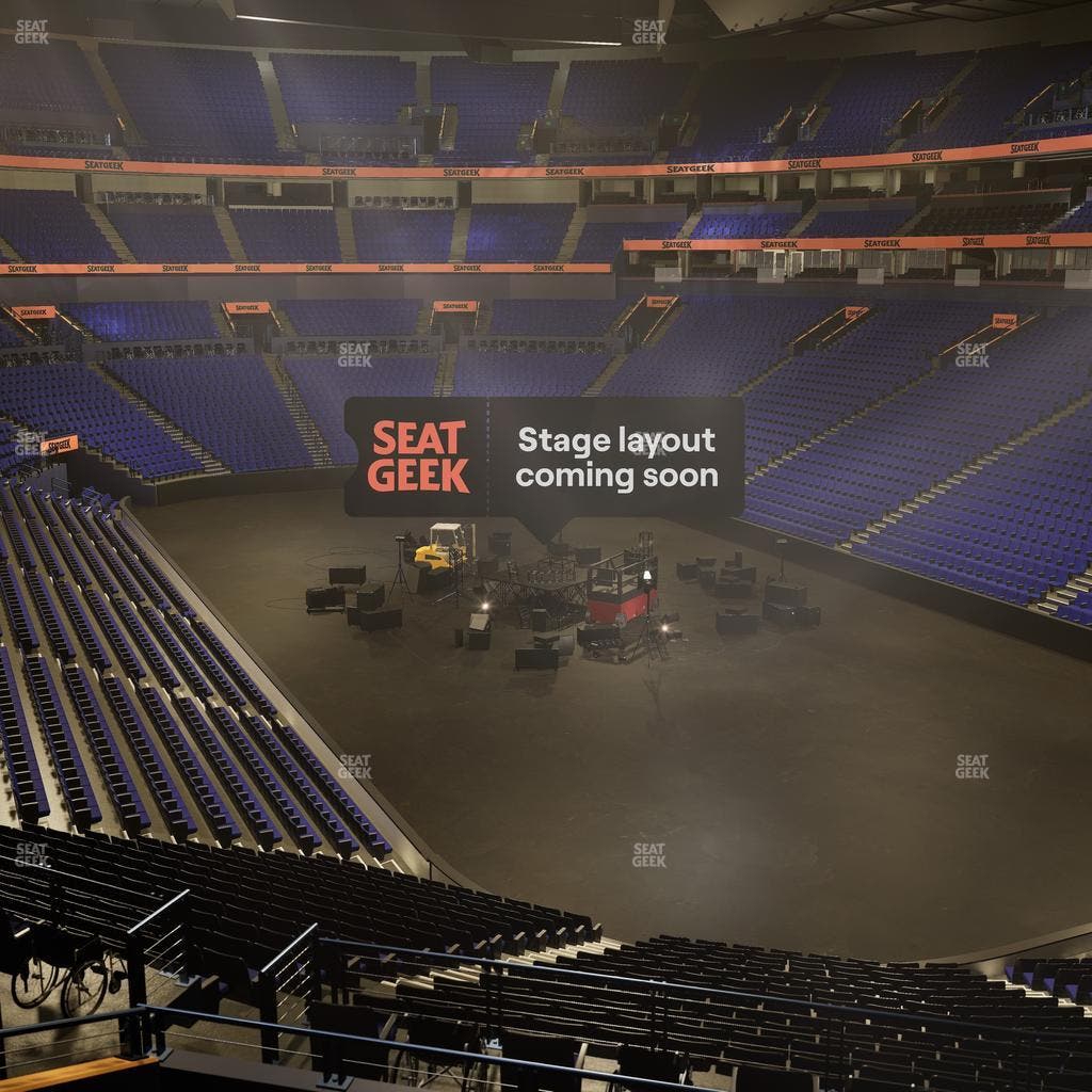 Bridgestone Arena - Section Table 8 Seat View