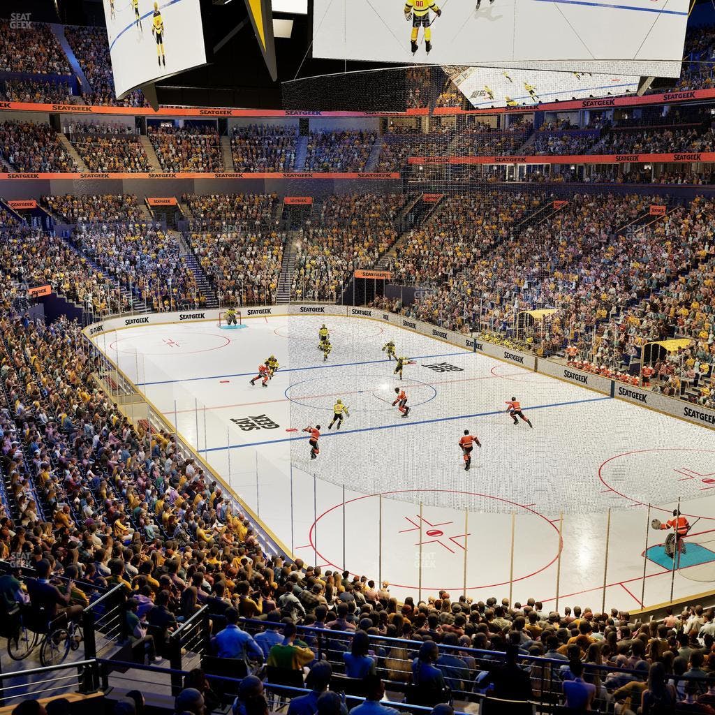 Bridgestone Arena - Section Table 8 Seat View