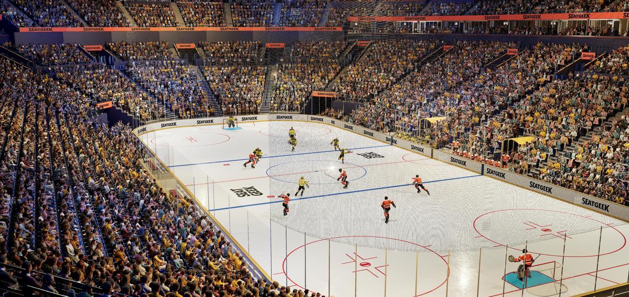 Bridgestone Arena - Section Table 8 Seat View