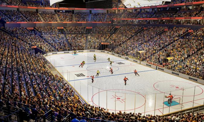 Bridgestone Arena - Section Table 8 Seat View