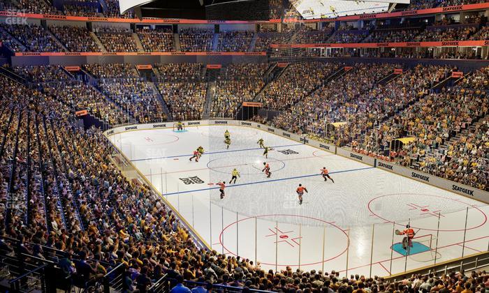 Bridgestone Arena - Section Table 8 Seat View