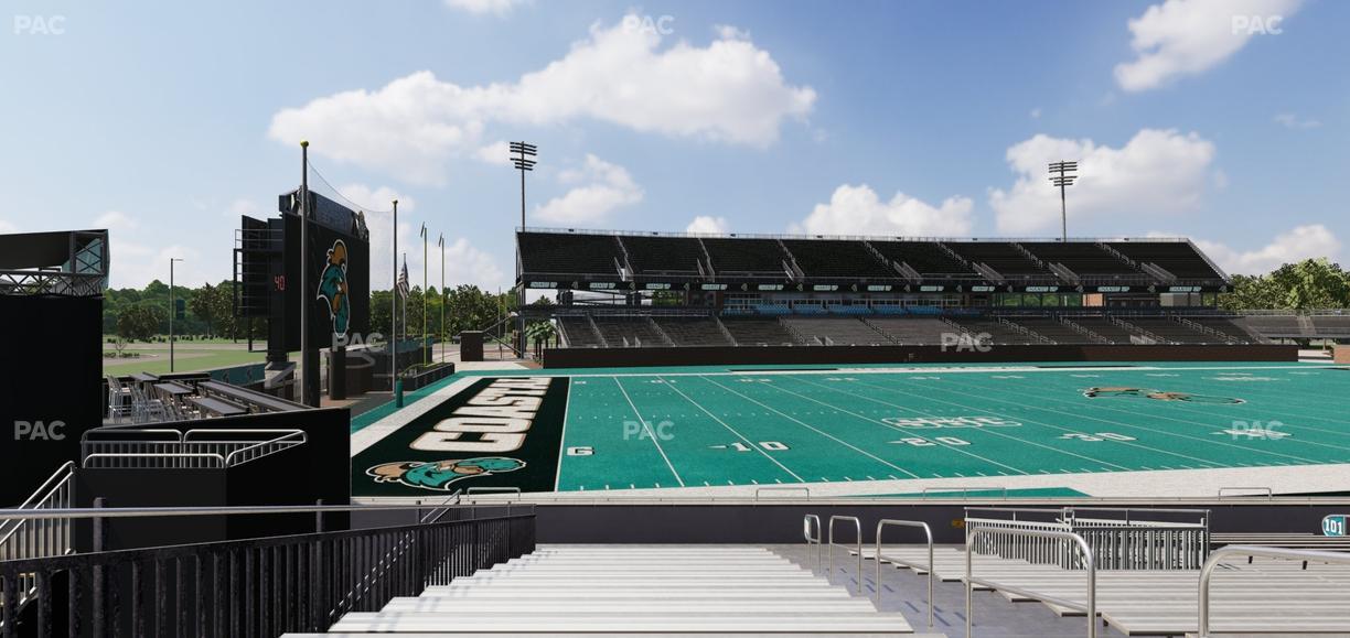 Brooks Stadium - Section 100 Seat View