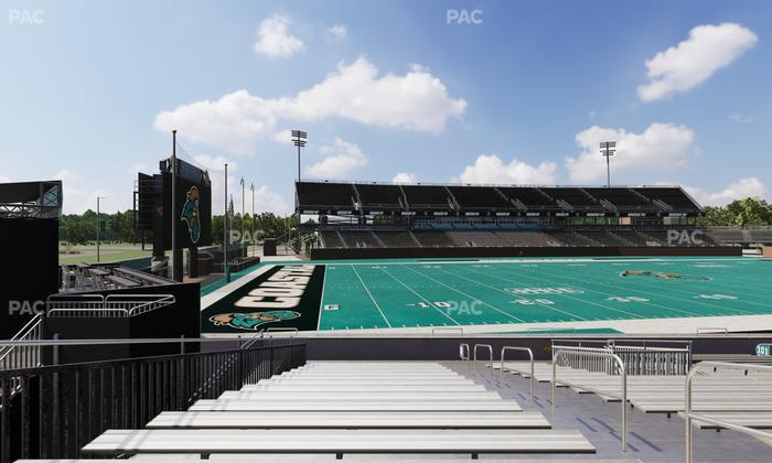 Brooks Stadium - Section 100 Seat View