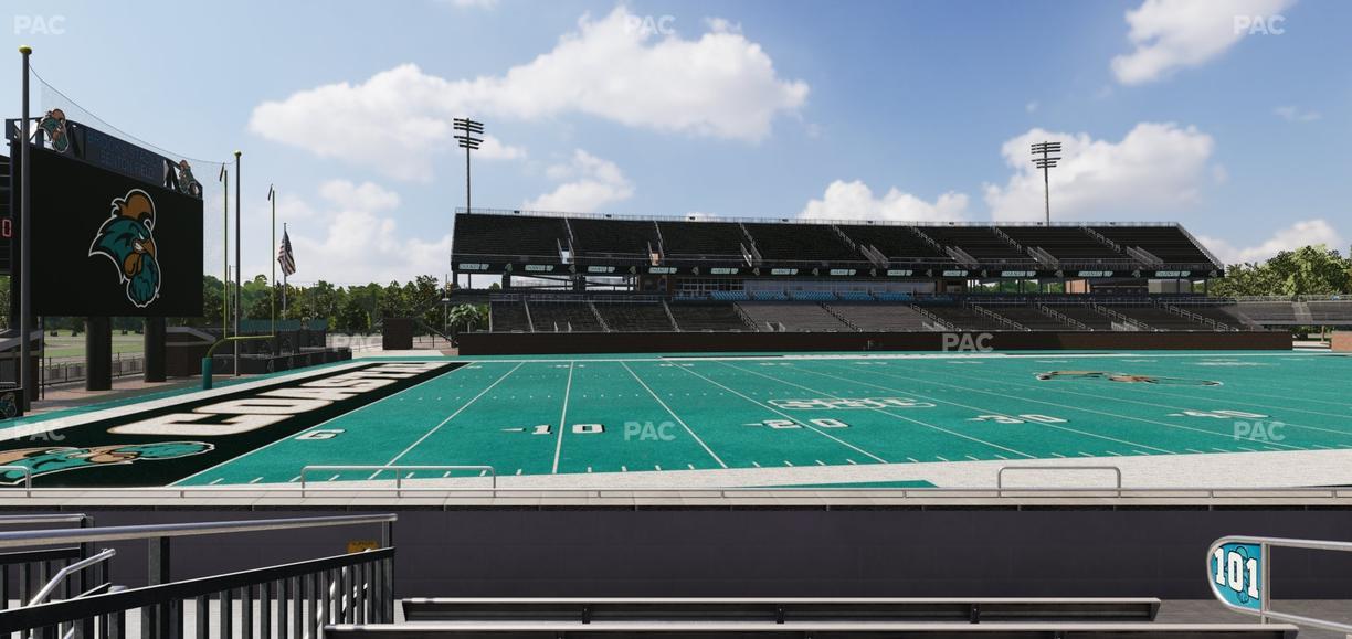 Brooks Stadium - Section 101 Seat View