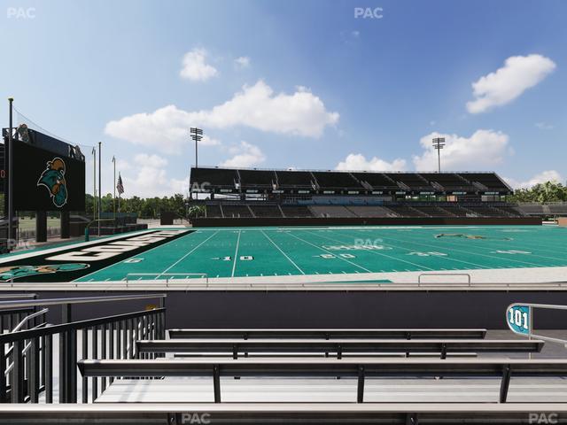 Brooks Stadium - Section 101 Seat View Brooks Stadium - Section 101 Seat View