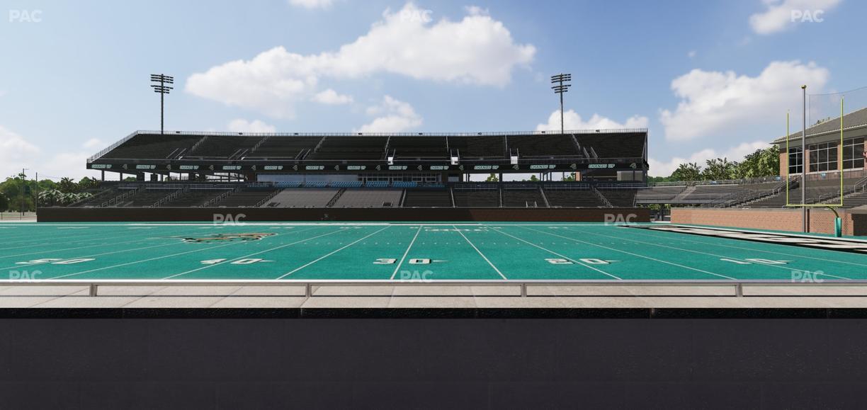 Brooks Stadium - Section 106 Seat View