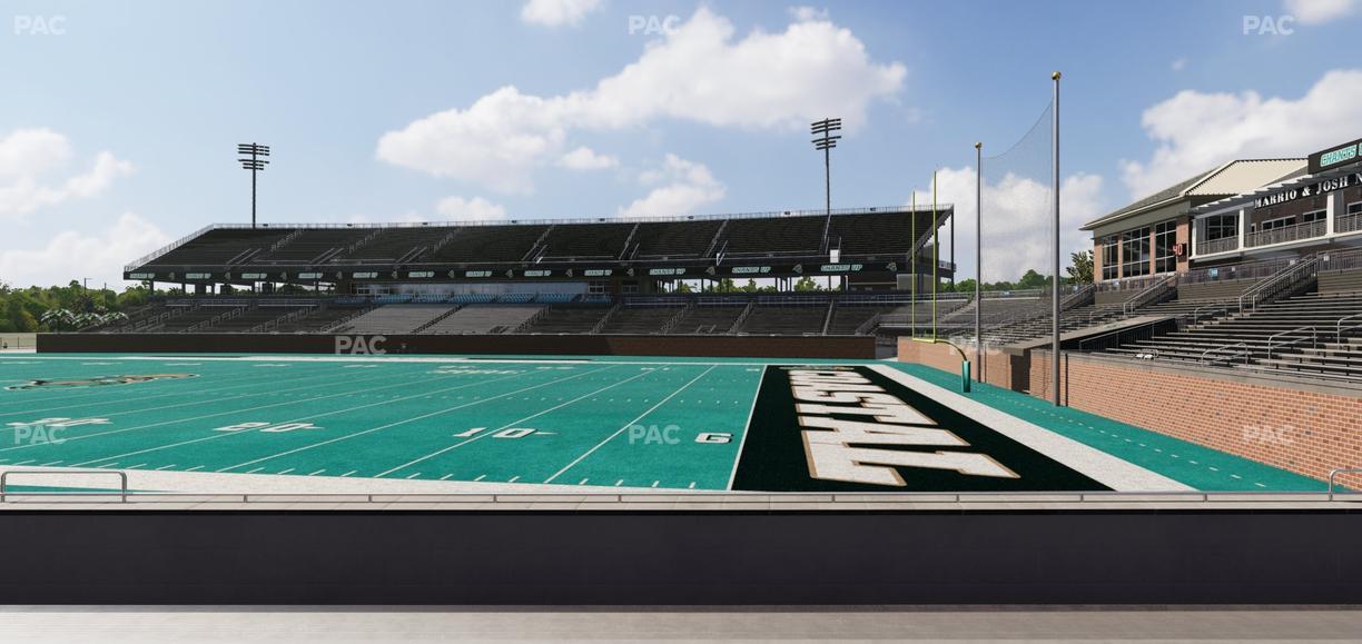 Brooks Stadium - Section 109 Seat View