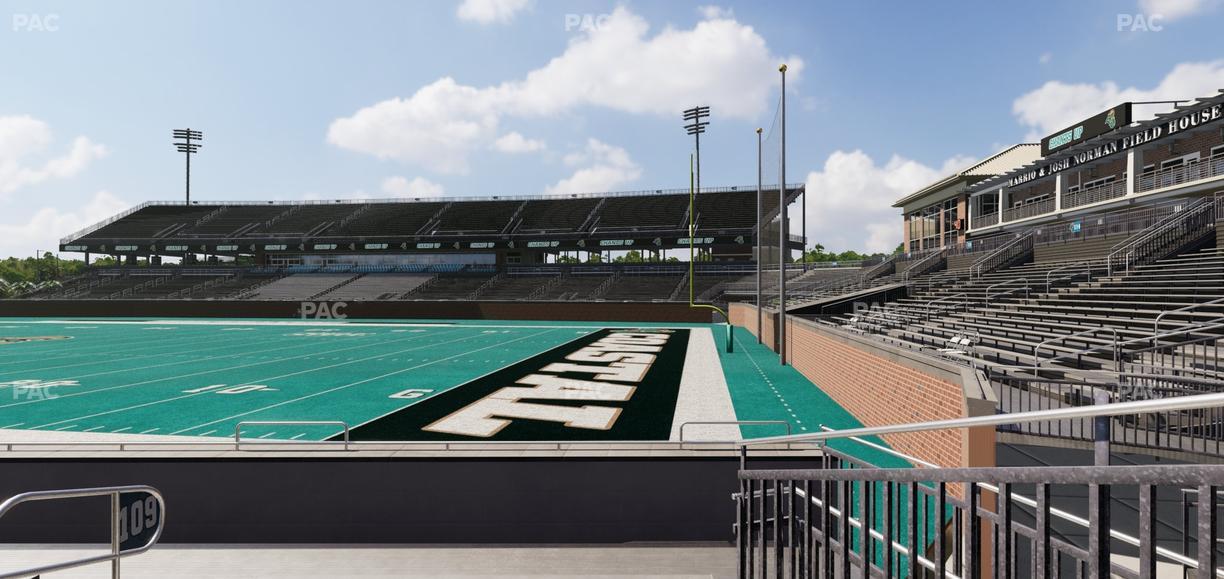 Brooks Stadium - Section 110 Seat View