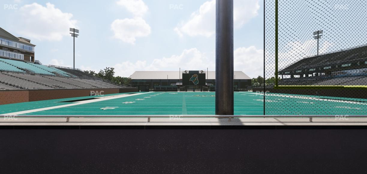Brooks Stadium - Section 114 Seat View