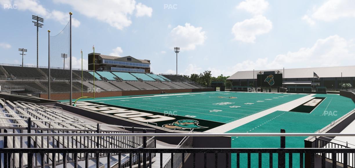 Brooks Stadium - Section 118 Seat View