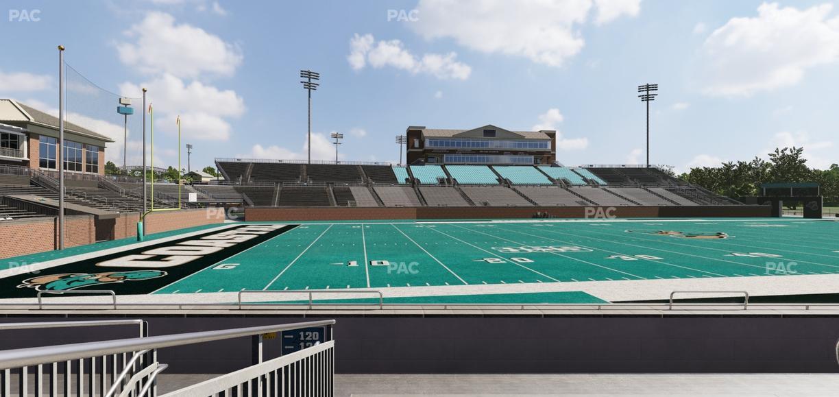 Brooks Stadium - Section 121 Seat View