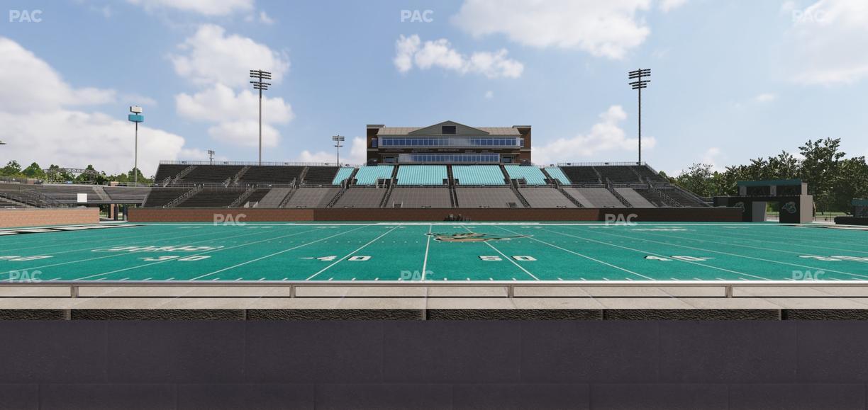 Brooks Stadium - Section 124 Seat View