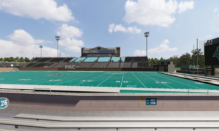 Brooks Stadium - Section 127 Seat View