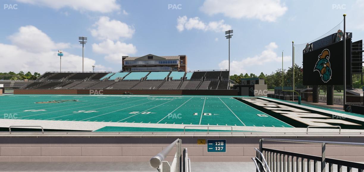 Brooks Stadium - Section 128 Seat View