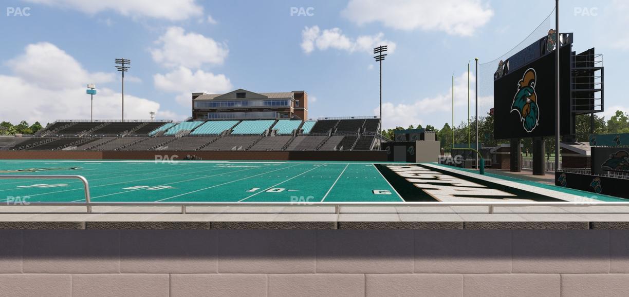 Brooks Stadium - Section 129 Seat View