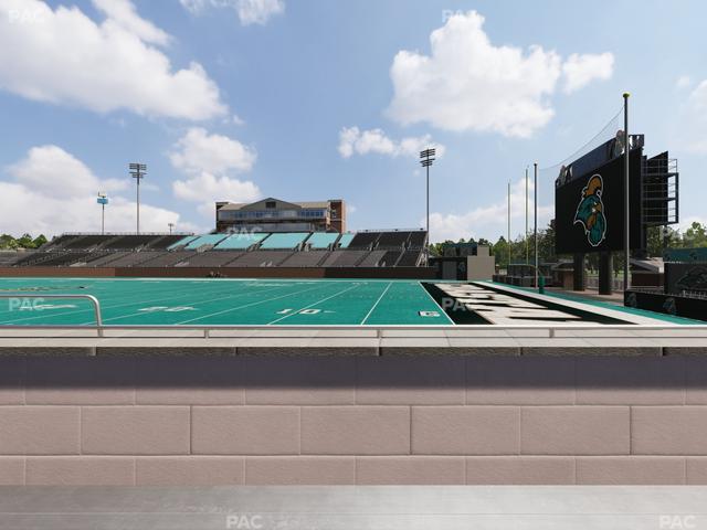 Brooks Stadium - Section 129 Seat View Brooks Stadium - Section 129 Seat View