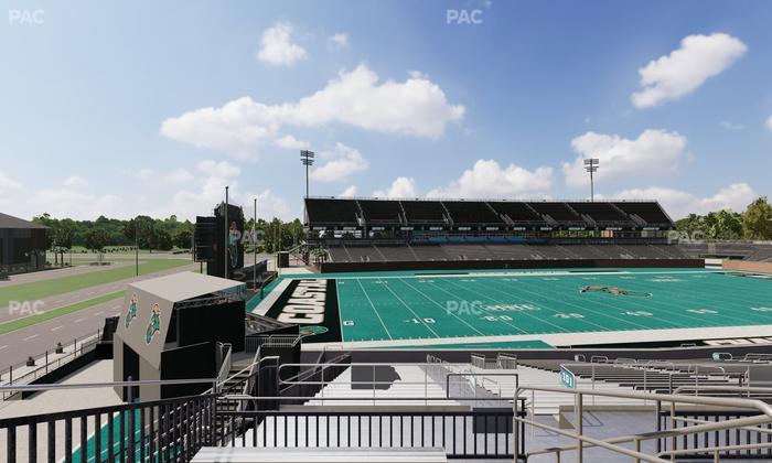 Brooks Stadium - Section 200 Seat View
