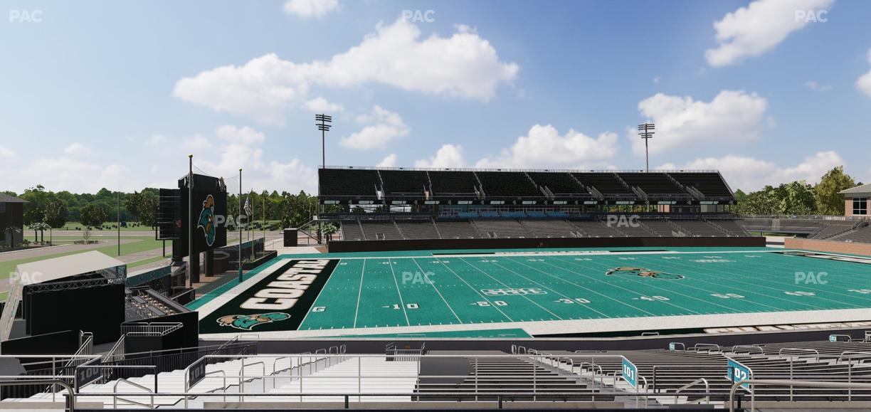 Brooks Stadium - Section 201 Seat View