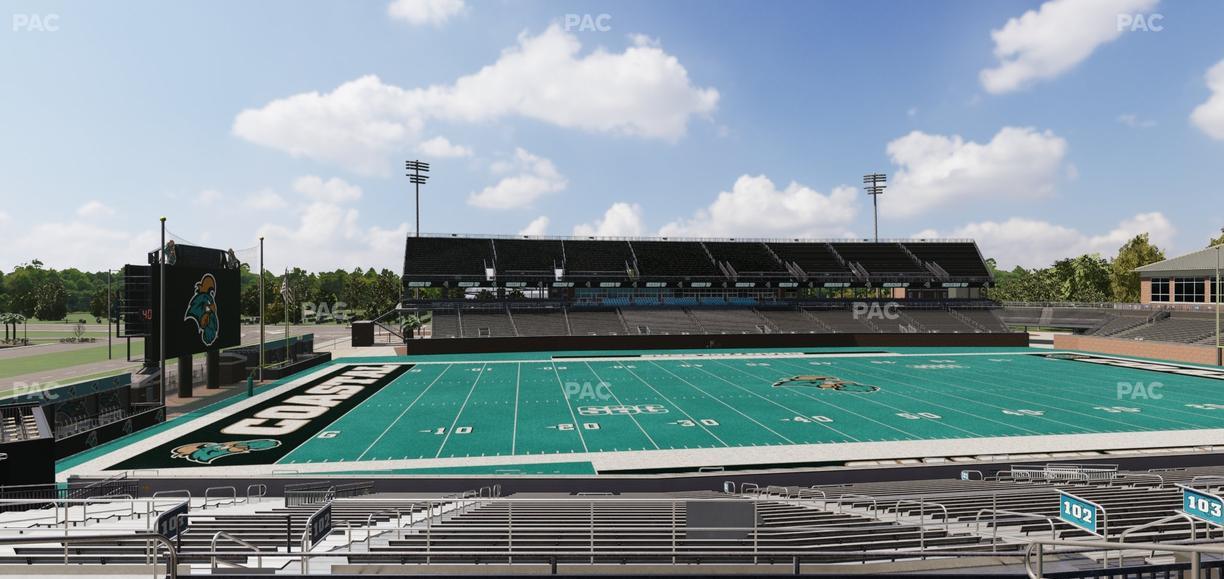 Brooks Stadium - Section 202 Seat View