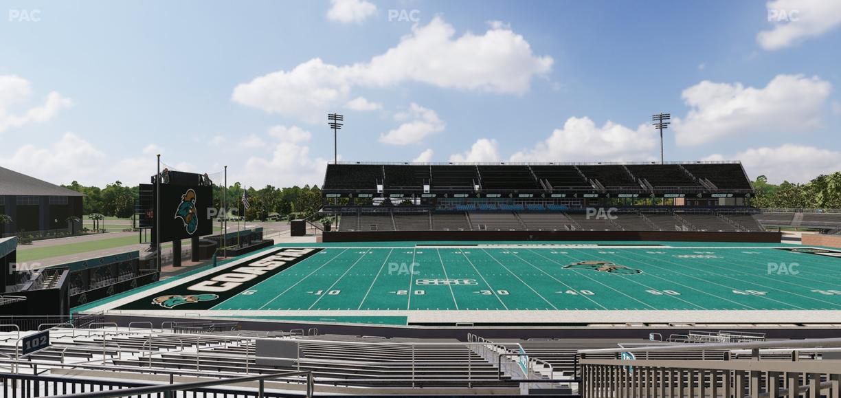Brooks Stadium - Section 203 Seat View