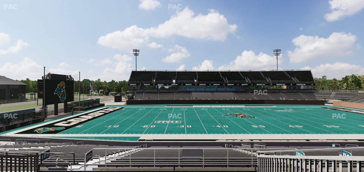 Brooks Stadium - Section 204 Seat View