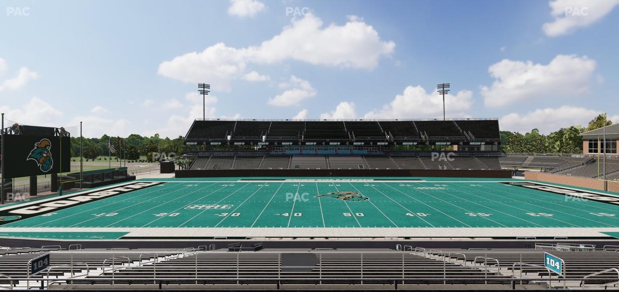 Brooks Stadium - Section 205 Seat View