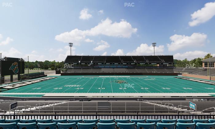Brooks Stadium - Section 205 Seat View