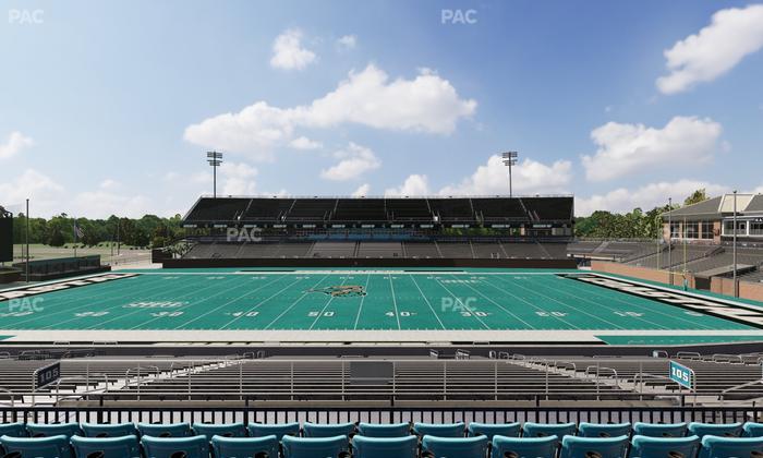Brooks Stadium - Section 206 Seat View