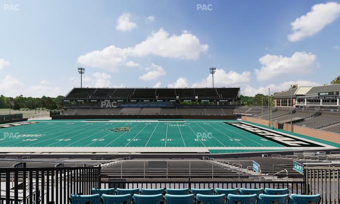 Brooks Stadium - Section 207 Seat View