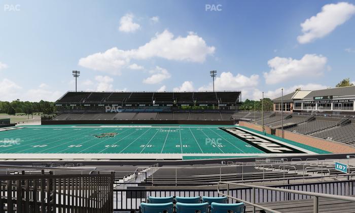 Brooks Stadium - Section 208 Seat View