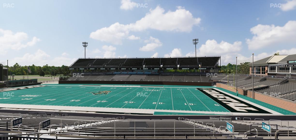 Brooks Stadium - Section 209 Seat View