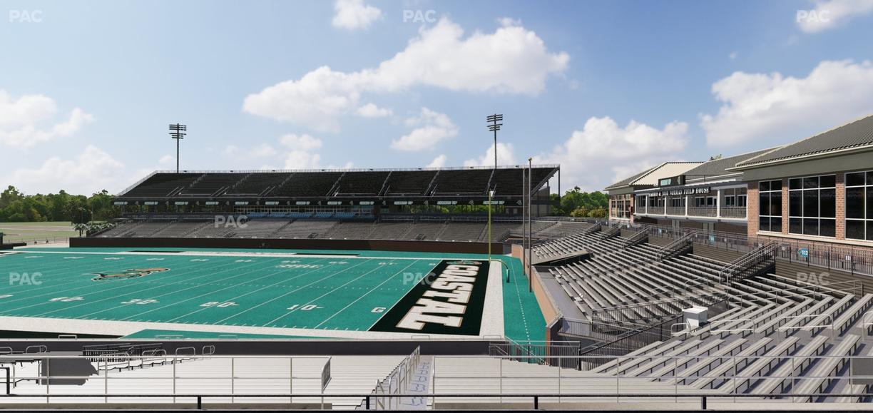Brooks Stadium - Section 211 Seat View