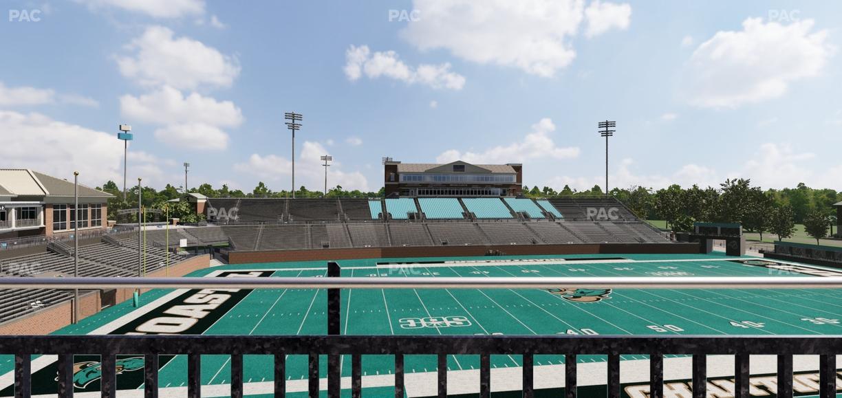Brooks Stadium - Section 302 Seat View