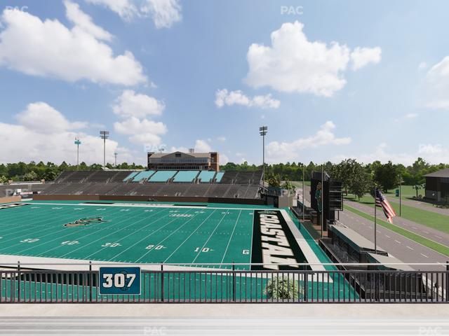 Brooks Stadium - Section 307 Seat View Brooks Stadium - Section 307 Seat View