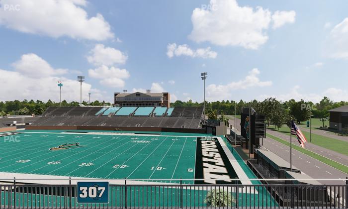 Brooks Stadium - Section 307 Seat View