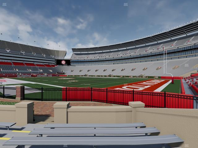 Bryant-Denny Stadium - Section 101 Seat View