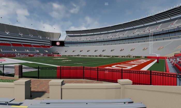 Bryant-Denny Stadium - Section 101 Seat View