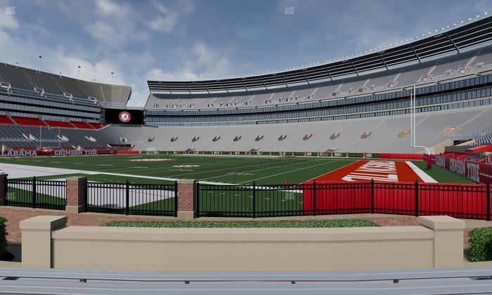 Bryant-Denny Stadium - Section 102 Seat View