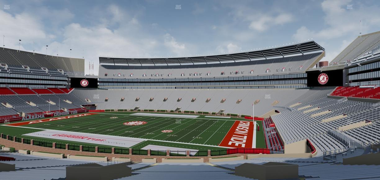 Bryant-Denny Stadium - Section 103 Seat View