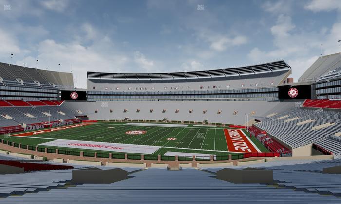 Bryant-Denny Stadium - Section 104 Seat View